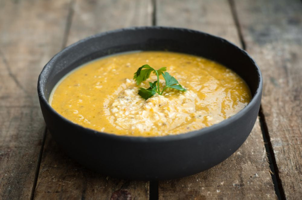 Coconut, Squash & Chicken Soup (Halal)